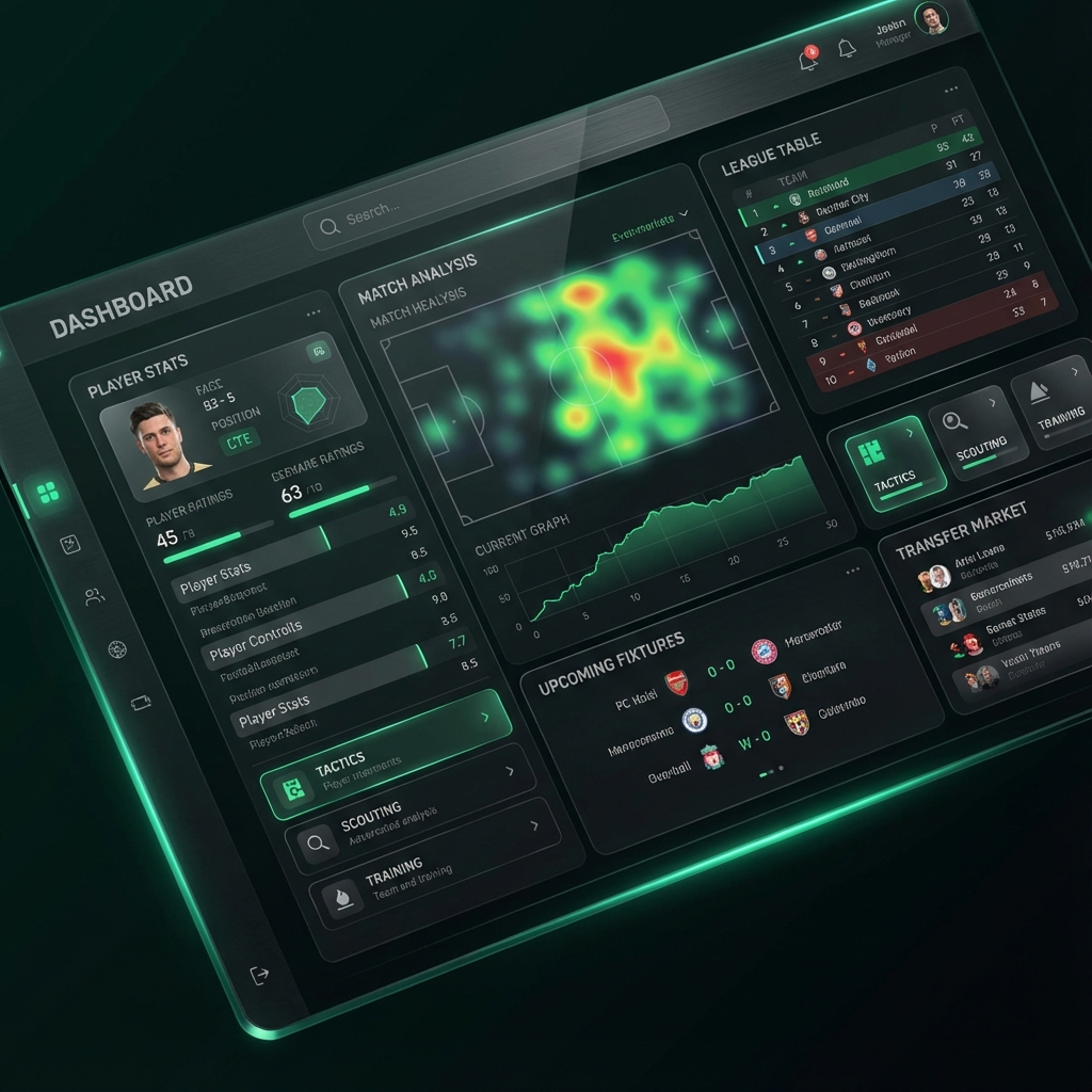 Interface de gestion du club